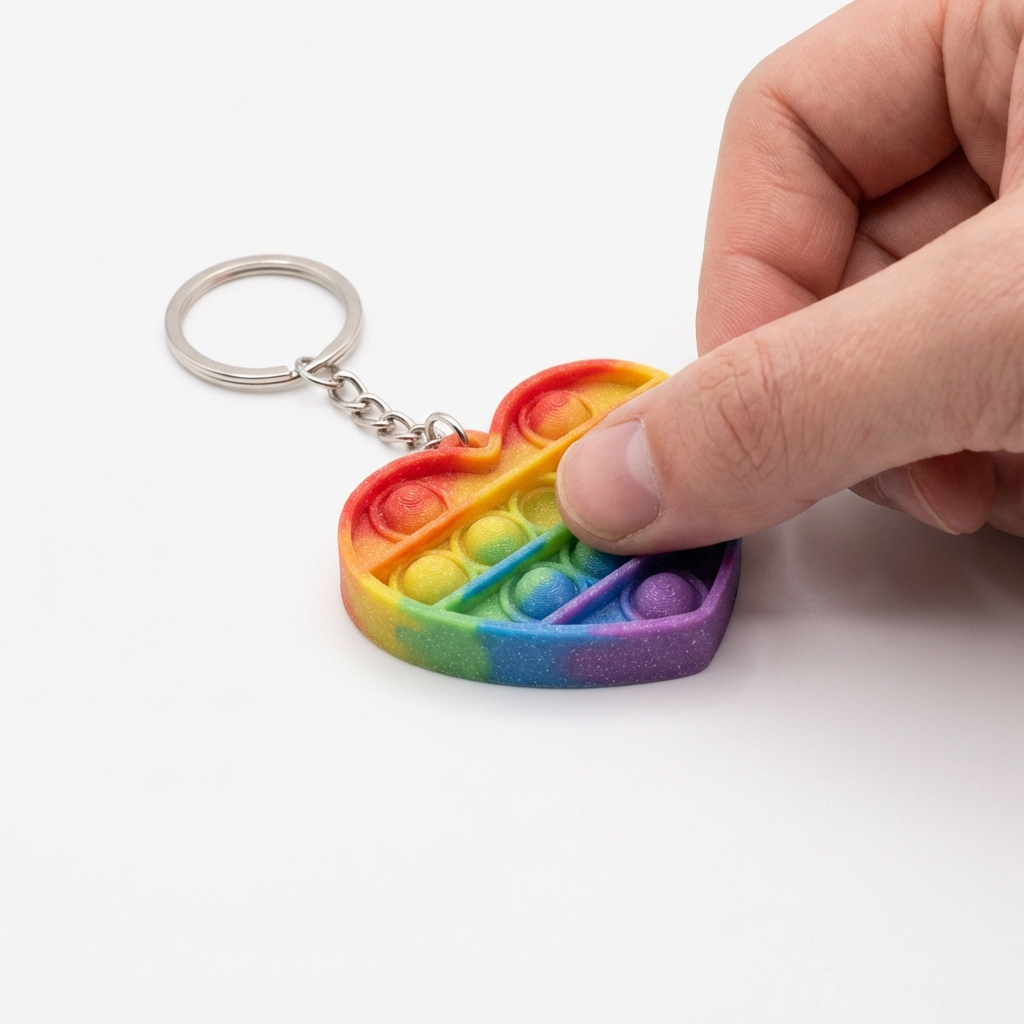 Bubble Keychain